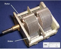 Gambar: Kapasitor Variabel (Varco)